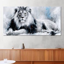 Monarch of the Frozen Plains - NicheCanvas