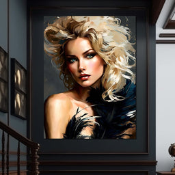 Female Portrait 0023 - Vizahn Burger - NicheCanvas