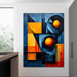 Colorful Modern Art 048 - Johanjjf - NicheCanvas