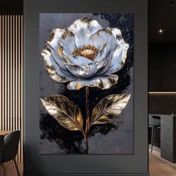 Golden Petal Radiance Symphony - NicheCanvas