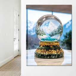 Winter Wonderland Globe Enchantment - NicheCanvas