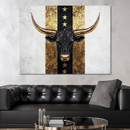Bull Star Pathway Majesty - NicheCanvas