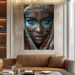Tribal Beauty Unveiled - NicheCanvas