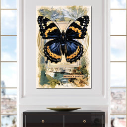 Gilded Wings Of The Natural Archive - NicheCanvas