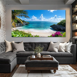 Tropical Horizon Delight - NicheCanvas