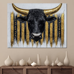 Golden Strength of Majesty - NicheCanvas