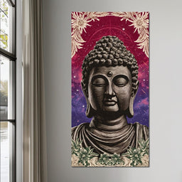 Celestial Buddha Tranquil Flow - NicheCanvas