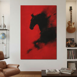 Unbound Spirit Rushing Through Darkness - NicheCanvas