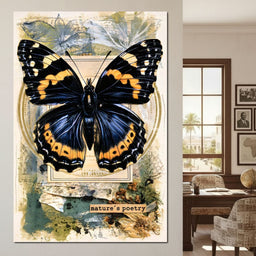 Gilded Wings Of The Natural Archive - NicheCanvas