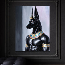Anubis Guardian of the Pharaoh - NicheCanvas