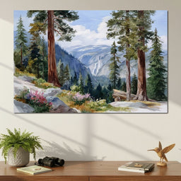 Sierra Falls Pine Vista Trail - NicheCanvas