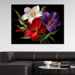 Gladiolus Garden Noir Bloom - NicheCanvas