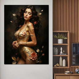 Radiant Floral Symphony - Johanjjf - NicheCanvas