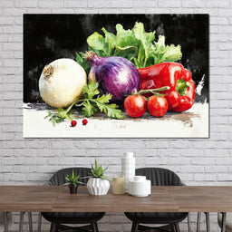 Harvest Harmony Still Life - NicheCanvas