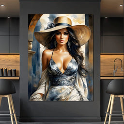 Female Portrait 285 - Johanjjf - NicheCanvas