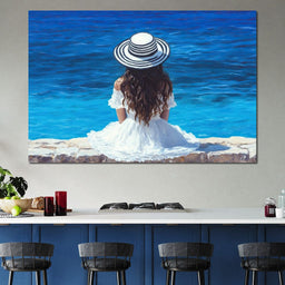 Seaside Solitude Dreams - NicheCanvas