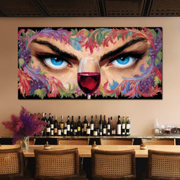 Vivid Reflections of Desire - NicheCanvas