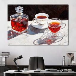 Afternoon Tea Bliss - NicheCanvas