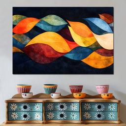 Vibrant Tides of Expression - NicheCanvas