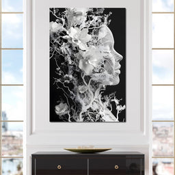 Floral Interlaced Reverie - NicheCanvas