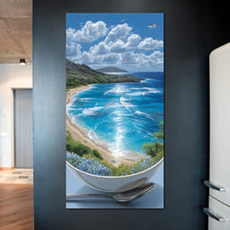 Tropical Ocean Bliss Bowl - NicheCanvas
