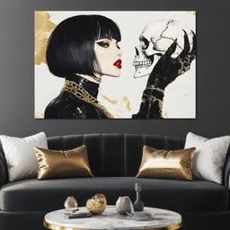 Eternal Bond Skull - NicheCanvas