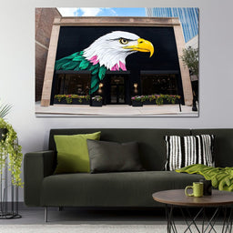 Street Art - Eagle - NicheCanvas