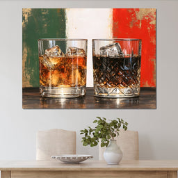 Irish Coffee & Whiskey - NicheCanvas