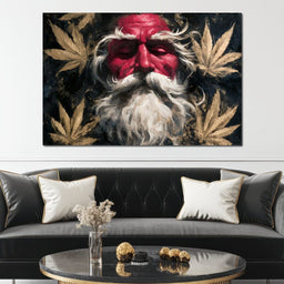 Ancient Sage Of Golden Leaves - NicheCanvas