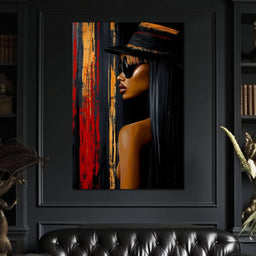 Elegance of Urban Shadows - NicheCanvas