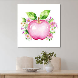 Pink Apple Blossom - NicheCanvas