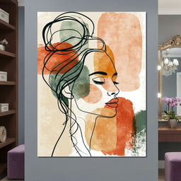 Contours of a Quiet Afternoon - NicheCanvas