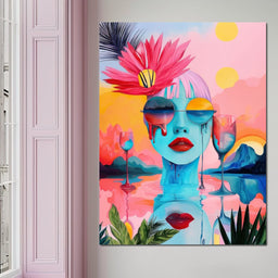 Oasis of Imagination - TooplesArt - NicheCanvas