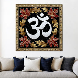 Om Reverie Autumn Embrace - NicheCanvas
