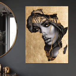 Golden Legacy of the Savannah Soul - NicheCanvas