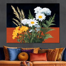 Wildflower Gathering Radiance - NicheCanvas