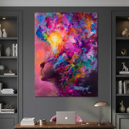 Chromatic Thought Ignition - NicheCanvas