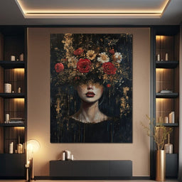 Bloom of the Nightfall - NicheCanvas