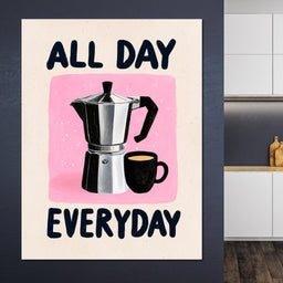 All Day Coffee Ritual - NicheCanvas