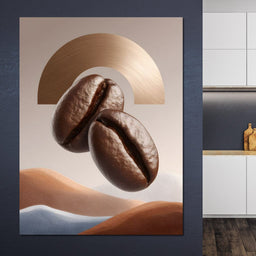 Harmony of Coffee Dreams - NicheCanvas