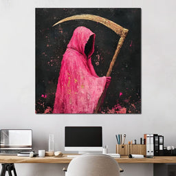 Reaper Enigma in Magenta - NicheCanvas