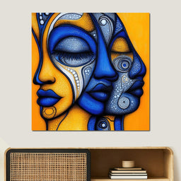 Whispers of the Mosaic Soul - TooplesArt - NicheCanvas