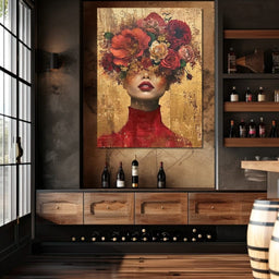 Blossom Crowned Silence - NicheCanvas