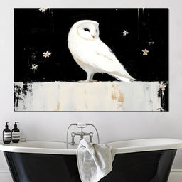 Nocturnal Guardians Elegance - NicheCanvas