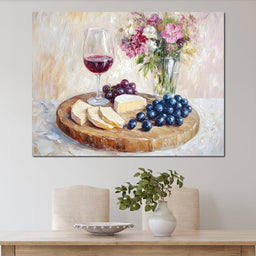 Rustic Vineyard Delight - NicheCanvas