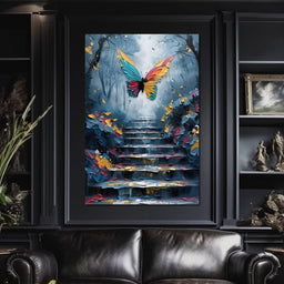 Spectral Flight Ascending - NicheCanvas