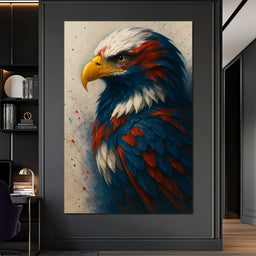 Eagle Majesty Feathered Glory - NicheCanvas