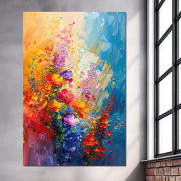 Impasto Bloom - Tooples Art - NicheCanvas