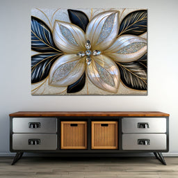 Pearl Petal Diadem - TooplesArt - NicheCanvas