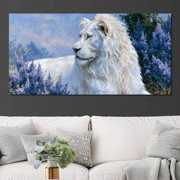 Noble Monarch of Lavender Fields - NicheCanvas